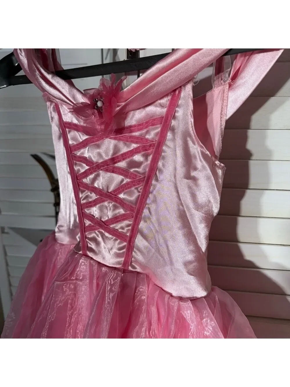 Vintage Fairy Princess Costume Dress Headband - Girls M